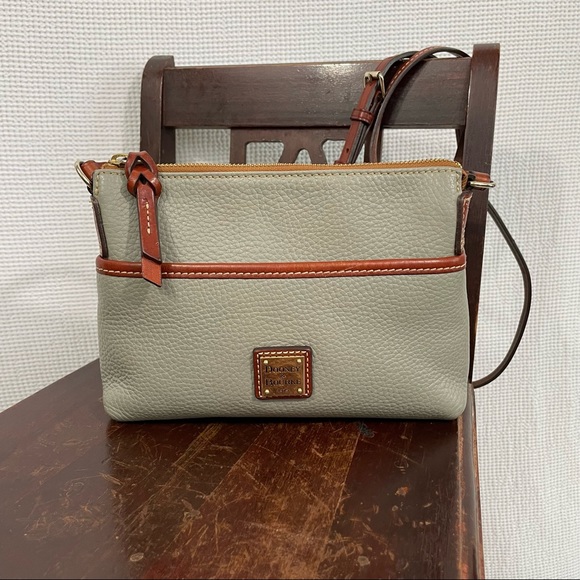 Dooney & Bourke Handbags - Dooney and Bourke Gray Ginger Pouchette